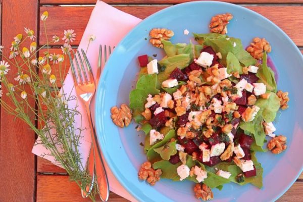 Rote Beete Salat mit Feta – BASMA MAGAZINE